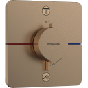 Hansgrohe ShowerSelect Comfort Q dusjbatteri, bronse