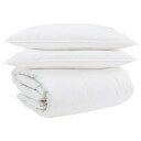 Vidaxl Dyne Other med pute 3 pcs Hvit 240 x 220 cm Dun