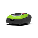 Greenworks 2509307, Robotgressklipper, 22 Cm, 2 Cm, 6 Cm, 1500 M², Roterende Blader