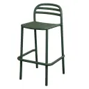 Cane line Bliss barstol stabelbar Dark green aluminium