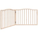Vidaxl Hundeport Sammenleggbar 2 Paneler 160 cm Poppeltre