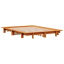  Sengeramme uten madrass brun 135x190 cm heltre furu 8721102851513