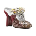 Dries Van Noten, Dame, Sko, Flerfarget, 38 1/2 EU,
