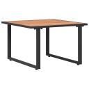 Brun Hage Kaffebord 55x55x35 cm DPC og Stål