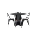 Venture Home Spisegruppe Venture Home Bootcut Ø110 cm med 4 Tempe Stoler GR23262