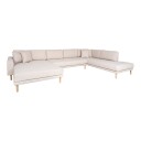 House Nordic Lido U Sofa Åpen Ende 1301464