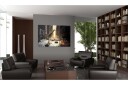 Bilde Giraffe in the big city 90x60 Artgeist sp. z o. o.