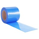 vidaXL Dørgardin blå 200 mm x 1,6 mm 50 m PVC