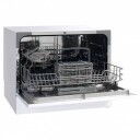 Scandomestic SFO 2203 W Benkoppvaskmaskin 6 Kuverter Hvit 49 dB