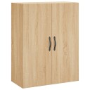  Veggskap sonoma eik 69,5x34x90 cm konstruert tre 8721012115668