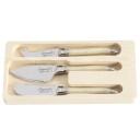 Laguiole Ostekniver 3 stk perle