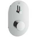 Grohe Eurosmart Cosmopolitian T dusjbat. Selvlukkende dusjbatteri m/vender, Krom