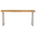  Benk med naturlig kant 105 cm heltre akasie 8721012364806
