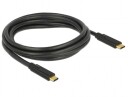 Delock Usb-Kabel Usb-C Hann Til Usb-C Hann Usb 3.1 Gen 1 5 A 2 M Svart