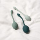Amaysin Tulip Vaginakule Sett - Grønn - Grønn