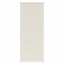 Vidaxl Plissegardiner 90 X 200 Cm Krem
