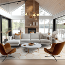 Wilton teppe   Morino beige/hvit/gull Størrelse: 200 x 280 cm