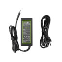 Grønn cellelader for Dell Inspiron, 19,5V 3,34A 65W - Svart
