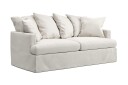 Menard 3 seters Dyp Stoffsofa   Beige
