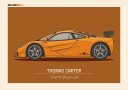 Sport Car Personal 6 Plakat Plakat / 100x150cm