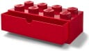 LEGO Oppbevaring Skrivebordsskuff 8 Rød