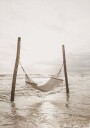Hammock on a Tropical Beach Plakat Plakat / 21x30cm