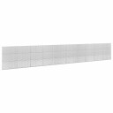 vidaXL Gabion med 3,5 mm wire og 5x2,5 cm nett 1000x10x150 cm