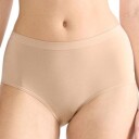 Sloggi Truser 2P GO Sense High Waist Briefs Beige modal X Large Dame