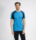 Aclima LightWool Sports Tee M"s bluejay/jet black L