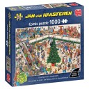 Jan Van Haasteren Puslespill   1000 Brikker   Christmas Mall