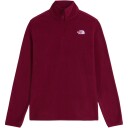 The North Face Women"s Glacier Fleece 1/4 Zip Jacket Burgundy Crush XS