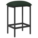 vidaXL Barstol Mørkegrønn 40 x 32 x 74 cm Konstruert tre