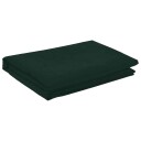 vidaXL Bordduk Oval Mørkegrønn 160 x 220 cm