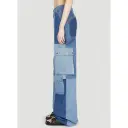 Marine Serre Dame Jeans Blå L,