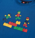 Lego® Wear T skjorte LWAffy 706 Blå m. Trykk 10 år 140 T skjorte