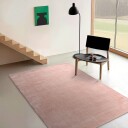 Recycled PET with viscose look rosa Størrelse: 70 x 300 cm
