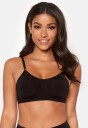 Magic BH Comfort Bra Spagetthi Straps Svart nylon X-Large Dame