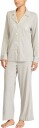 Lauren Ralph Lauren Homewear Lrl Hammond Knit Collar Pj Set   Grey   M
