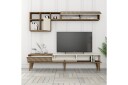 Lissione Tv-benk 180 cm - Valnøtt/Krem