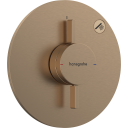 Hansgrohe DuoTurn S dusjbatteri, bronse