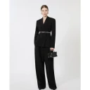 Max Mara Studio Dame Bukser Svart M,
