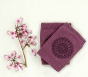 Antiskli knebeskyttere i bomull Misty plum