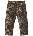 THE NEW Siblings Feather Gray AOP Paloma Straight Jeans 92