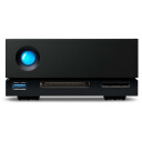 LaCie 1big Dock 16TB Harddisk med Thunderbolt 3 og USB 3.1 - Sort