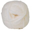 Hjertegarn Aloe Sockwool Strømpegarn 100 Hvit