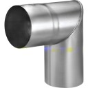 76 mm VM ZINC albuerør innvendig søm 85 grader
