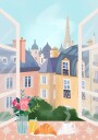 Paris Plakat Plakat / 100x150cm