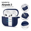 Tech Protect Silicone Hook Case for Apple AirPods 3 Blue
