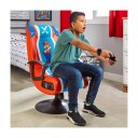 X Rocker Super Mario Pedestal Stol blå