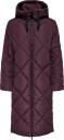 ONLY Onlmaggi Long Hood Puffer Cc Otw   FUDGE   S
